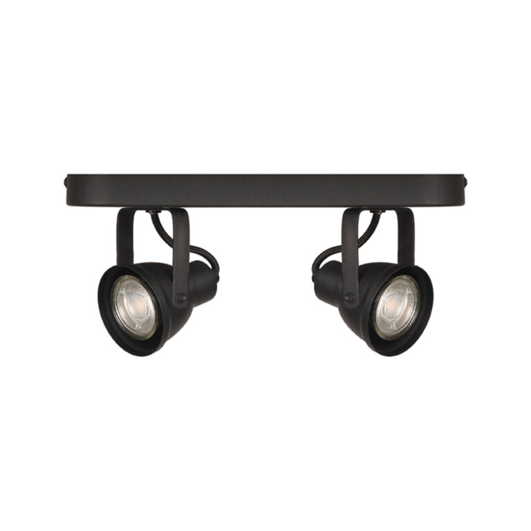 LABEL51 Spot Max led - Zwart - Metaal - 2-Lichts