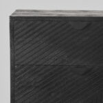 Ladekast_Cotia_50x30x90_Cm_Zwart_Mangohout_Detail