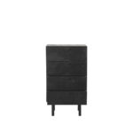 Ladekast_Cotia_50x30x90_Cm_Zwart_Mangohout_Voorkant2