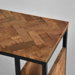 Laptoptafel_Shift_Rough_Mangohout_50x35x62_cm_Detail