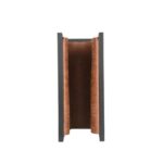 Magazinehouder_Cognac_Leder_Zwart_Metaal_45x20x38_cm_Bovenaanzicht