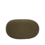 Poef_Gebreid_L_Army_Katoen_70x70x35_cm_Voorkant