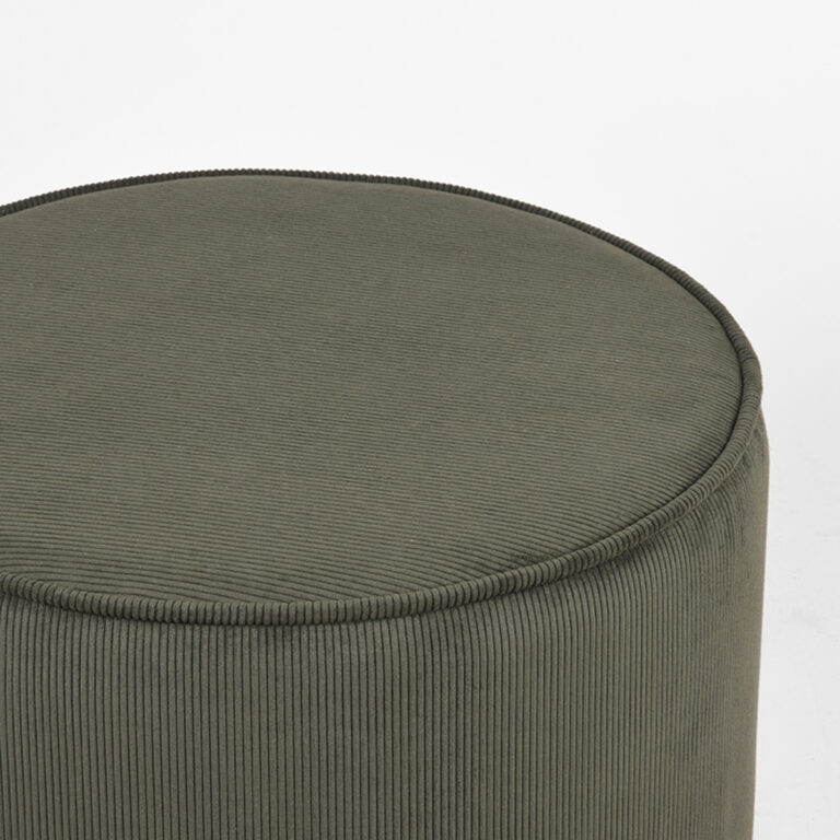 LABEL51 Poef Tibo - Army green - Ribcord - One Size