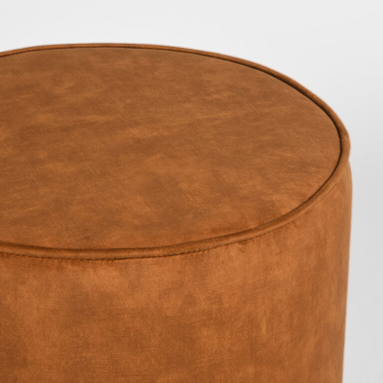 LABEL51 Pouf Tibo - Ocker - Samt - One Size
