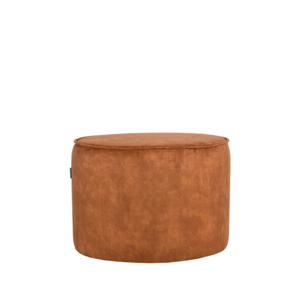 LABEL51 Poef Tibo - Oker - Velours - One Size