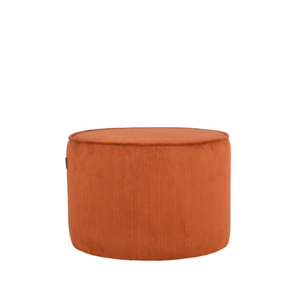 LABEL51 Poef Tibo - Rust - Ribcord - One Size
