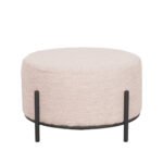 Poef_Troy_Naturel_Boucle_57x57x34_cm_Voorkant