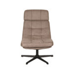 Relaxfauteuil_Alvar_53x57x83_Cm_Taupe_Micro_Suede_Voorkant