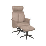 Relaxfauteuil_Verdal_Hocker_77x79x109_cm_Taupe_Micro_Suede_Perspectief_v2