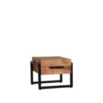 Salontafel_Bolivia_Rough_Mangohout_Zwart_metaal_50x50x41_cm_Perspectief