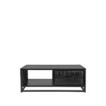 Salontafel_Chili_Zwart_Mangohout_110x70x40_cm_Voorkant