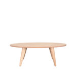 Salontafel_Ines_120x70x40_Cm_Naturel_Eikenhout_Voorkant