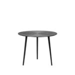 Salontafel_Nobby_Zwart_Metaal_50x50x40_cm_Voorkant