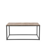 Salontafel_Pride_Antiek_Goud_Metaal_100x60x45_cm_Voorkant