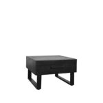 Salontafel_Santos_Zwart_Mangohout_64x70x41_cm_Perspectief