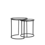Salontafel_Set_Pair_Antiek_Ash_Metaal_40x40x45_cm_Detail