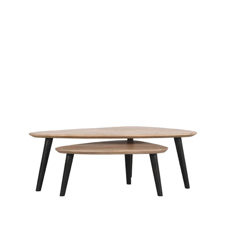 LABEL51 Salontafel Rock - Naturel - Mangohout - 110 cm