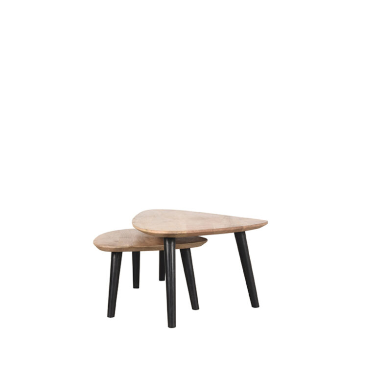 LABEL51 Salontafel Rock - Naturel - Mangohout - 110 cm