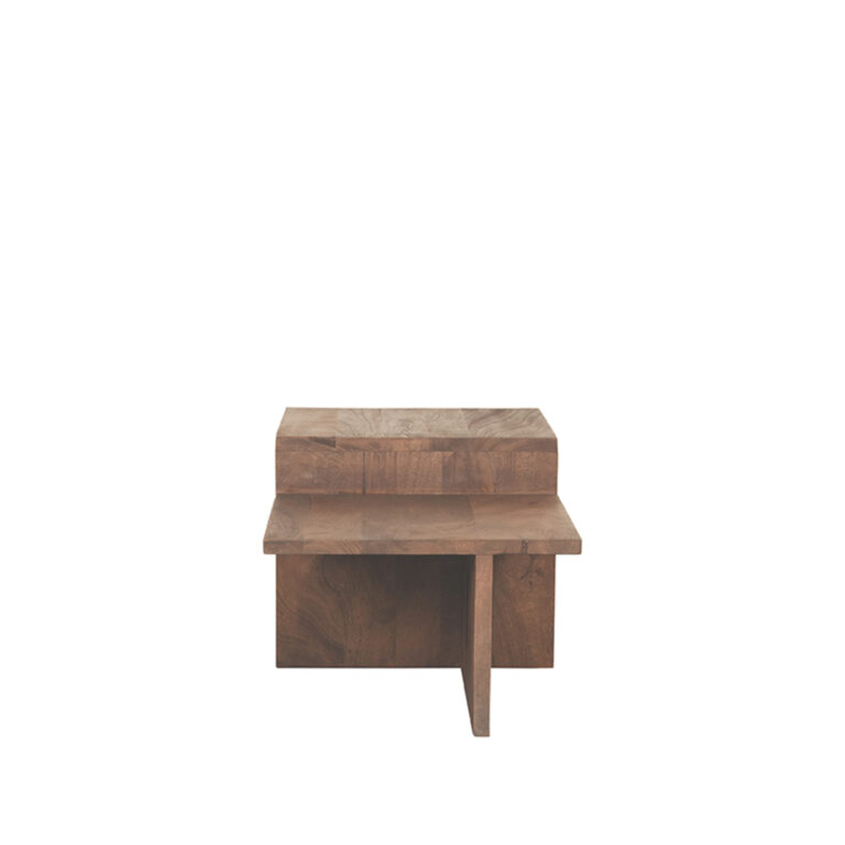 LABEL51 Couchtisch Skip - Espresso - Mangoholz - 90 cm