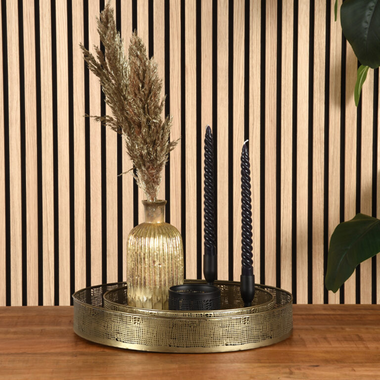 LABEL51 Dienbladen - Antiek goud - Metaal - One Size