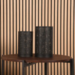 Set_Kaarsenhouders_L_18x18x30_Cm_Zwart_Metaal_Setting