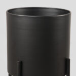 Set_Plant_Stand_23x23x50_cm_Zwart_Detail