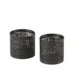 Set_Waxinelichthouders_9x9x8_cm_Zwart_Metaal_Perspectief