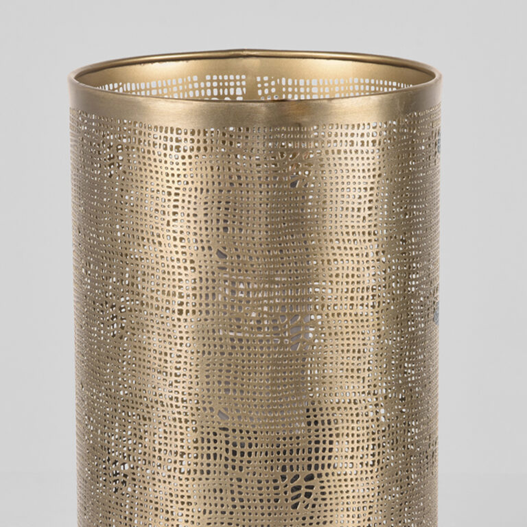 LABEL51 Kerzenhalter - Antikgold - Metall - L