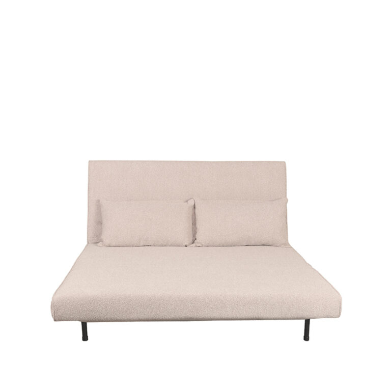 LABEL51 Slaapbank Double - Naturel - Boucle - Double | Naturel Poot