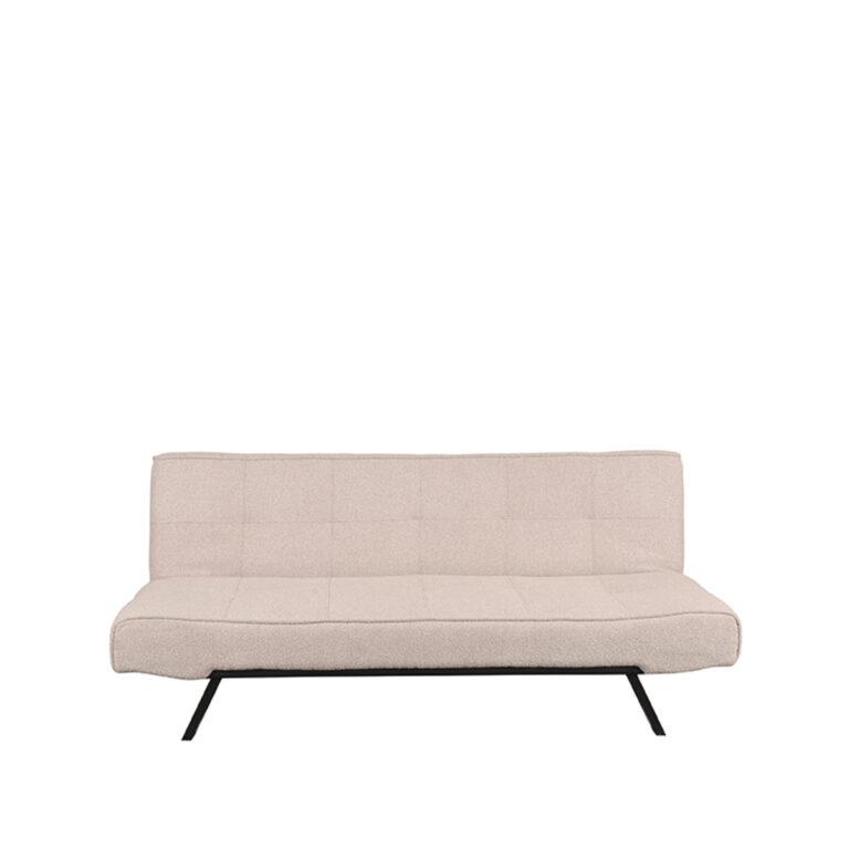 LABEL51 Slaapbank King - Naturel - Boucle - King | Zwarte Poot