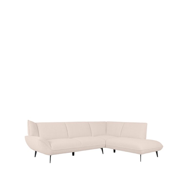 LABEL51 Ecksofa Pesaro - Natur - Boucle - Rechts