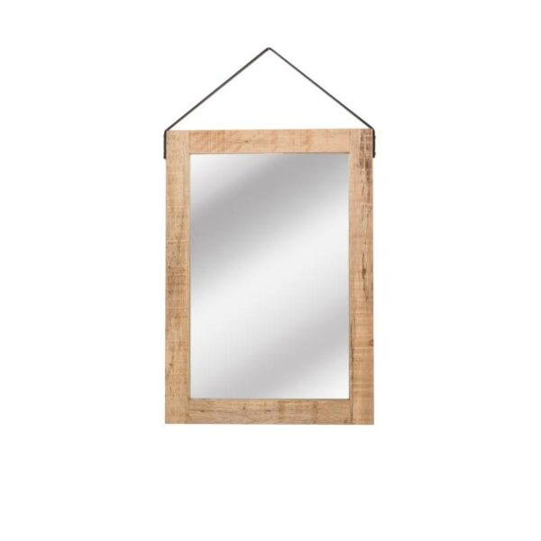 LABEL51 Spiegel - Naturel - Mangohout - 60x85 cm
