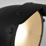 Tafellamp_Cap_Zwart_Metaal_30x22x30_cm_Detail_2