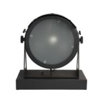 Tafellamp_Cap_Zwart_Metaal_30x22x30_cm_Voorkant