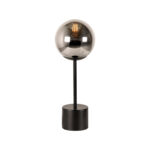 Tafellamp_Fumo_15x15x41_Cm_Smoke_Glas_Zwart_Metaal_Perspectief