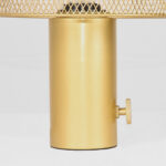 Tafellamp_Fungo_Goud_23x23x29_Cm_Detail1