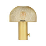 Tafellamp_Fungo_Goud_23x23x29_Cm_Perspectief