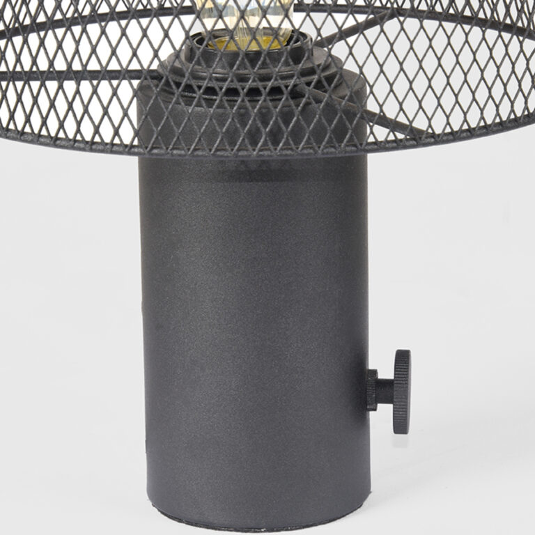 LABEL51 Tafellamp Fungo - Zwart - Metaal - Tafellamp