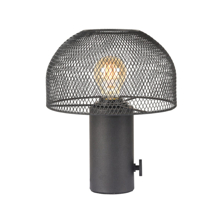 LABEL51 Tafellamp Fungo - Zwart - Metaal - Tafellamp