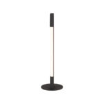 Tafellamp_Futuro_Zwart_16x16x53_Cm_Voorkant