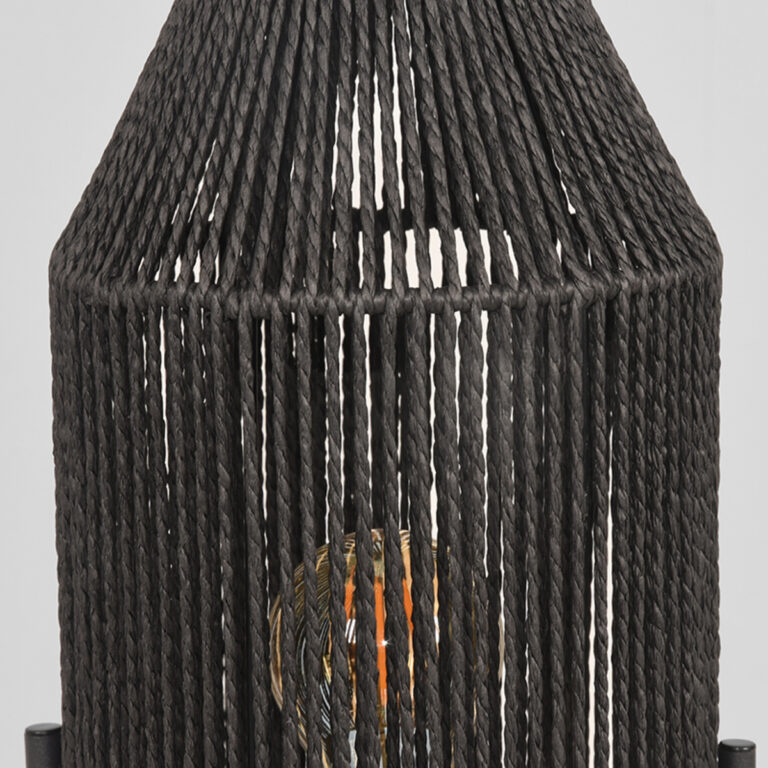 LABEL51 Tafellamp Ibiza - Zwart - Jute - Tafellamp