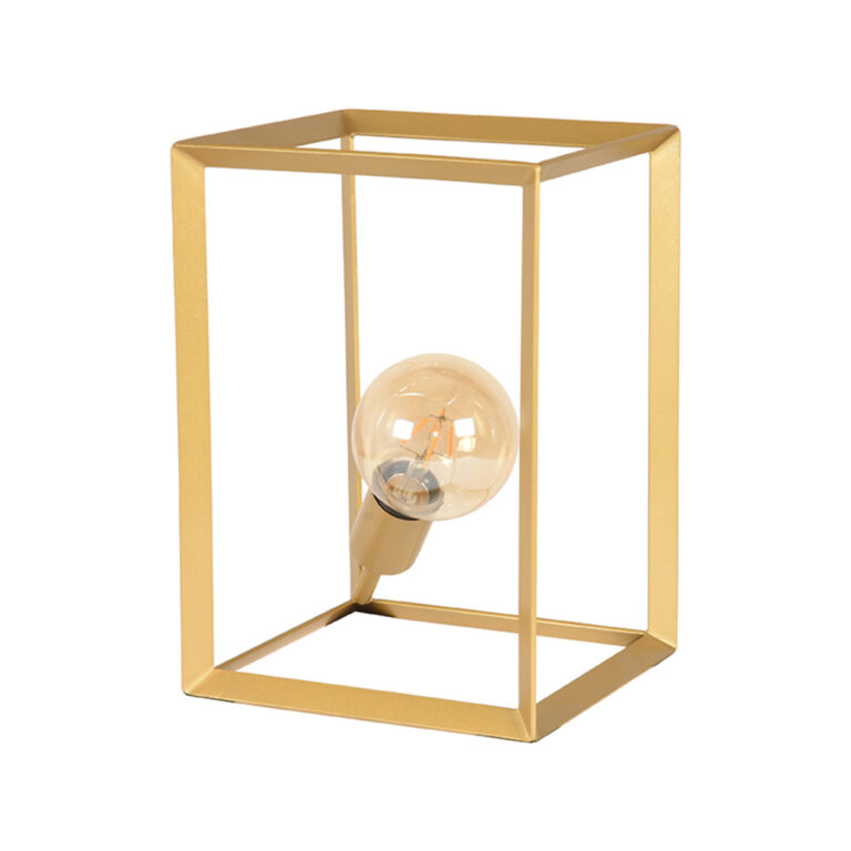 LABEL51 Tafellamp Tetto - Antiek goud - Metaal - Tafellamp