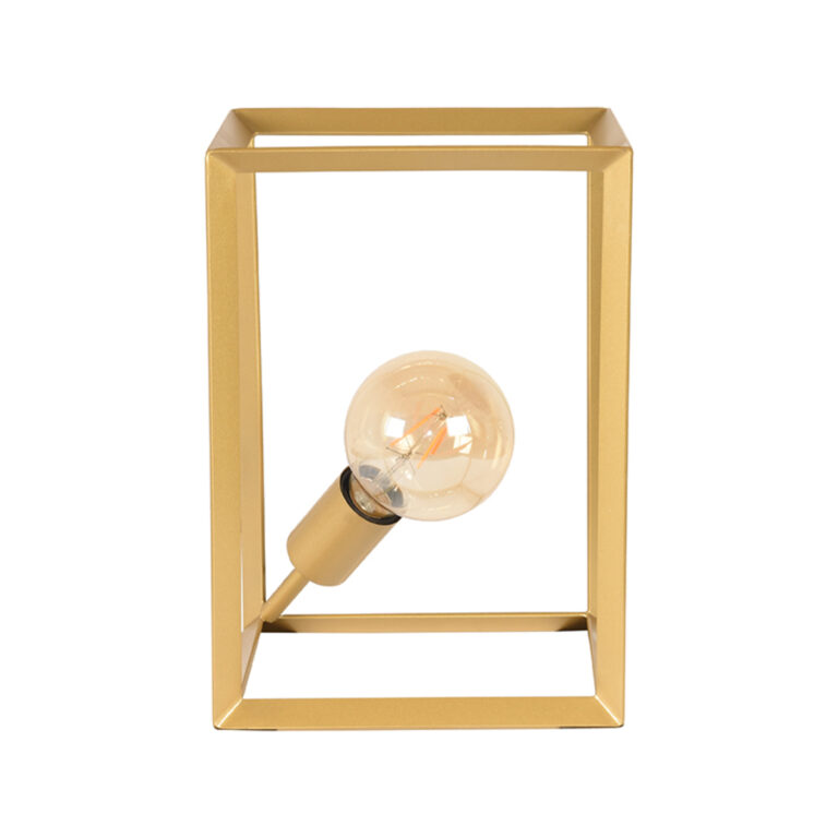 LABEL51 Tafellamp Tetto - Antiek goud - Metaal - Tafellamp