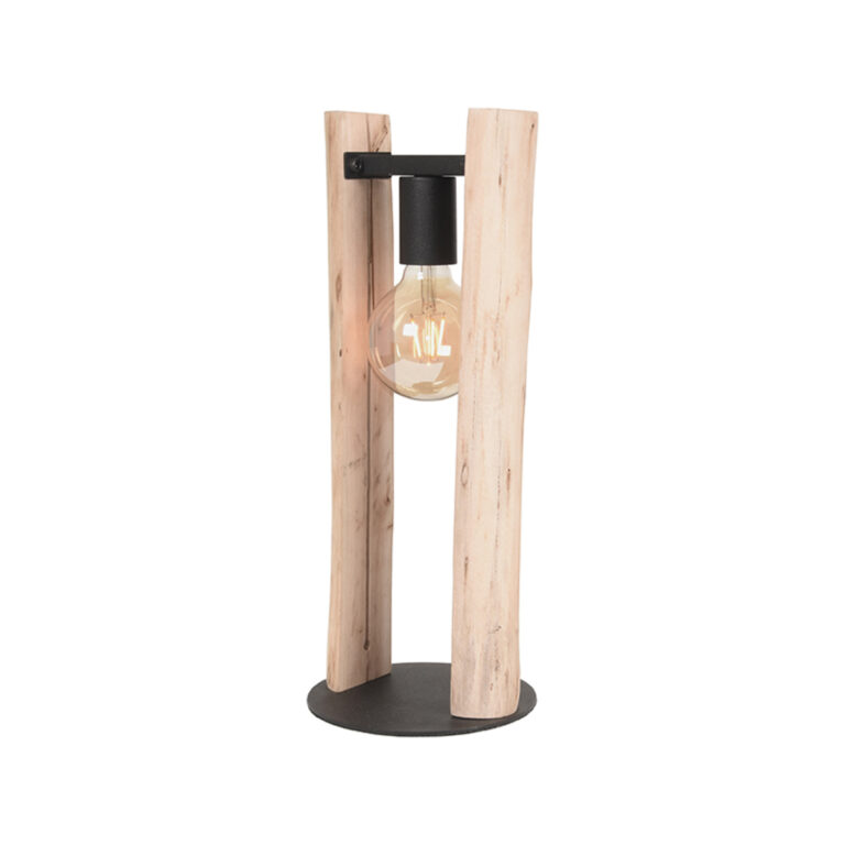 LABEL51 Tafellamp Woody - Naturel - Hout - Tafellamp