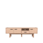 Tv-Meubel_Cali_190x45x60cm_Naturel_Voorkant1
