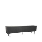 Tv-Meubel_Cotia_220x40x60_Cm_Zwart_Perspectief