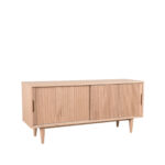 Tv-Meubel_Jule_130x40x60_Cm_Walnoot_Eikenhout_Perspectief