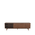 Tv-Meubel_Jule_200x40x60_Cm_Walnoot_Eikenhout_Voorkant2