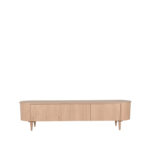 Tv-Meubel_Oliva_220x47x55_Cm_Naturel_Eikenhout_Voorkant