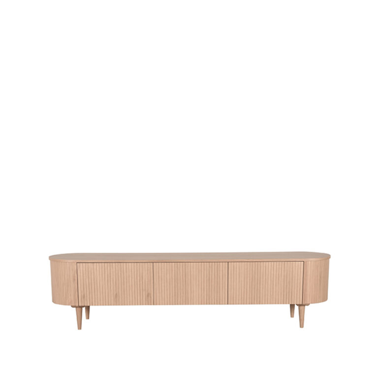 LABEL51 Tv-meubel Oliva - Naturel - Eiken - Tv-Meubel 220 cm